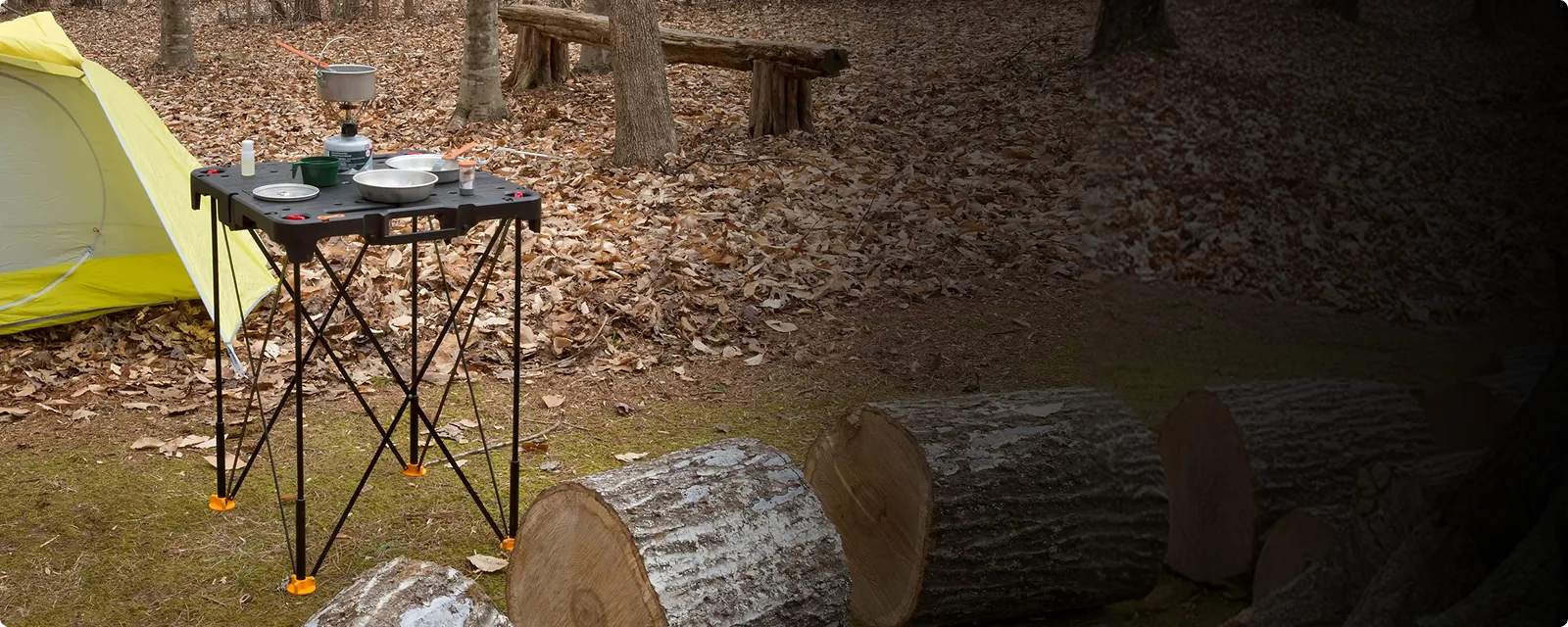 Portable work table feature 1