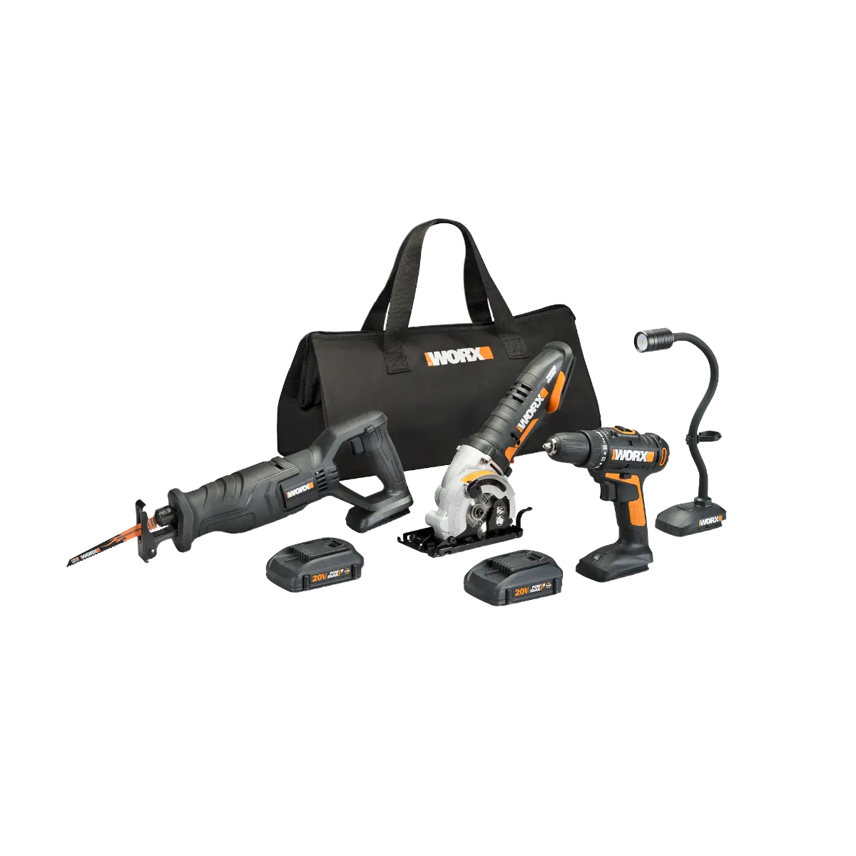 20V Power Share 4-Piece Combo Kit (Discontinued)